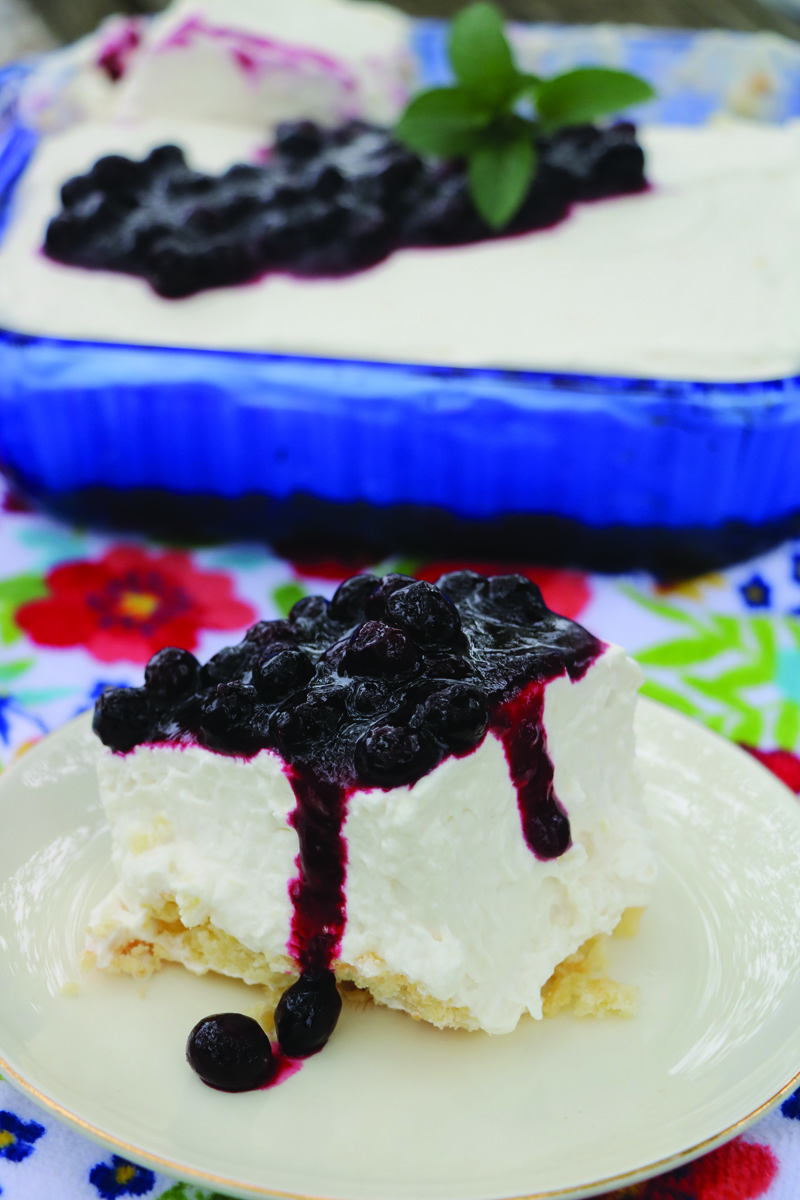 Lemon-Blueberry Yogurt Cheesecake - Grit